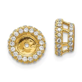 14K Diamond Earring Jacket