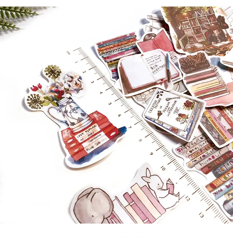 19pcs Girl Book Set Scrapbooking DIY Craft Decor Journal Stickers