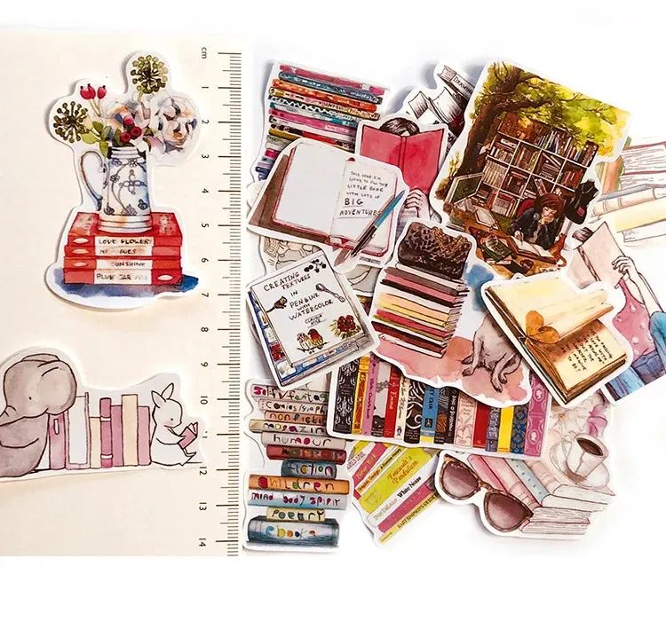 19pcs Girl Book Set Scrapbooking DIY Craft Decor Journal Stickers