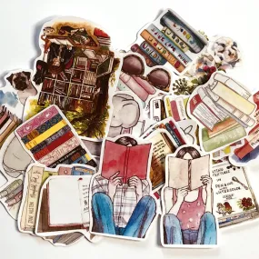 19pcs Girl Book Set Scrapbooking DIY Craft Decor Journal Stickers