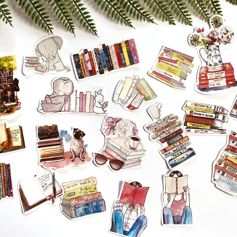 19pcs Girl Book Set Scrapbooking DIY Craft Decor Journal Stickers