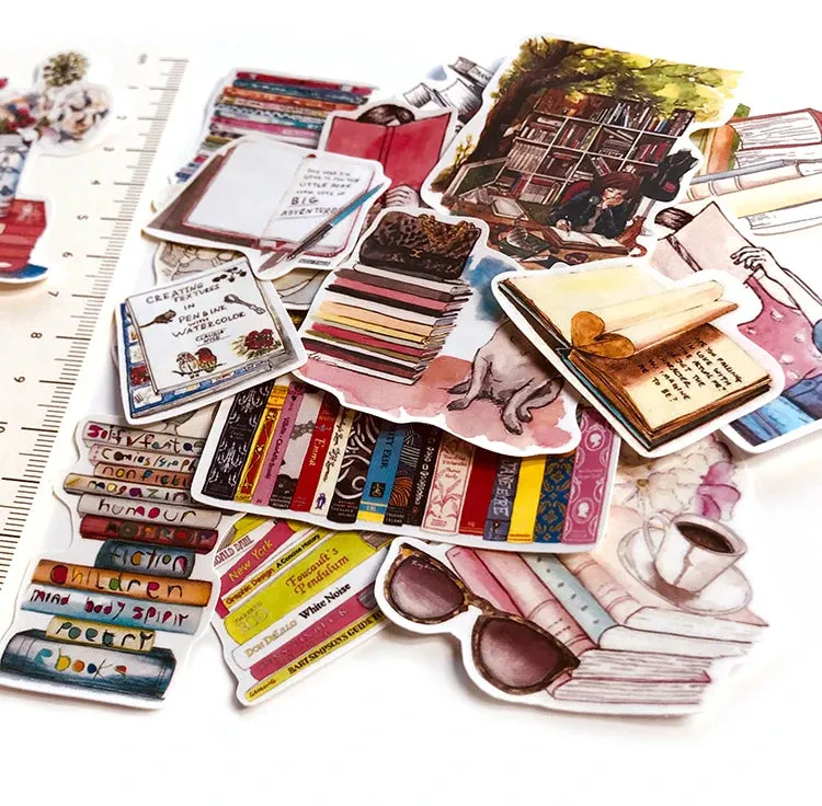 19pcs Girl Book Set Scrapbooking DIY Craft Decor Journal Stickers