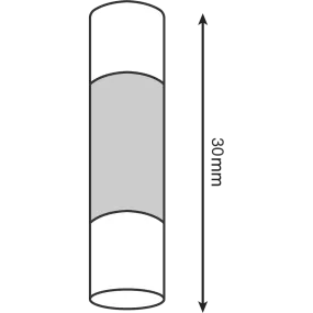 30Amp 30mm Glass Fuse (10/Pk)