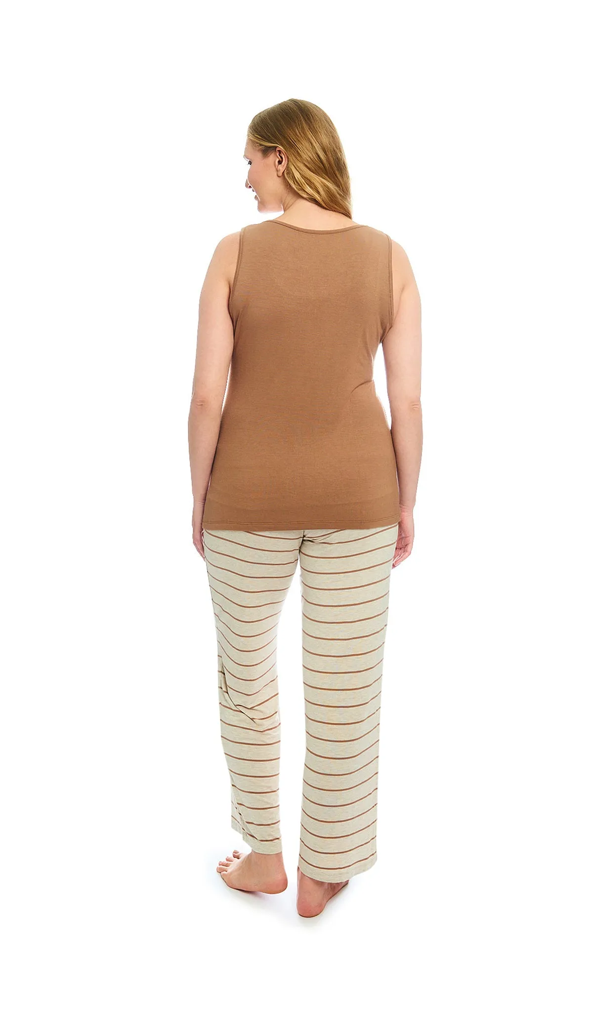 Analise 3-Piece Mocha Stripe