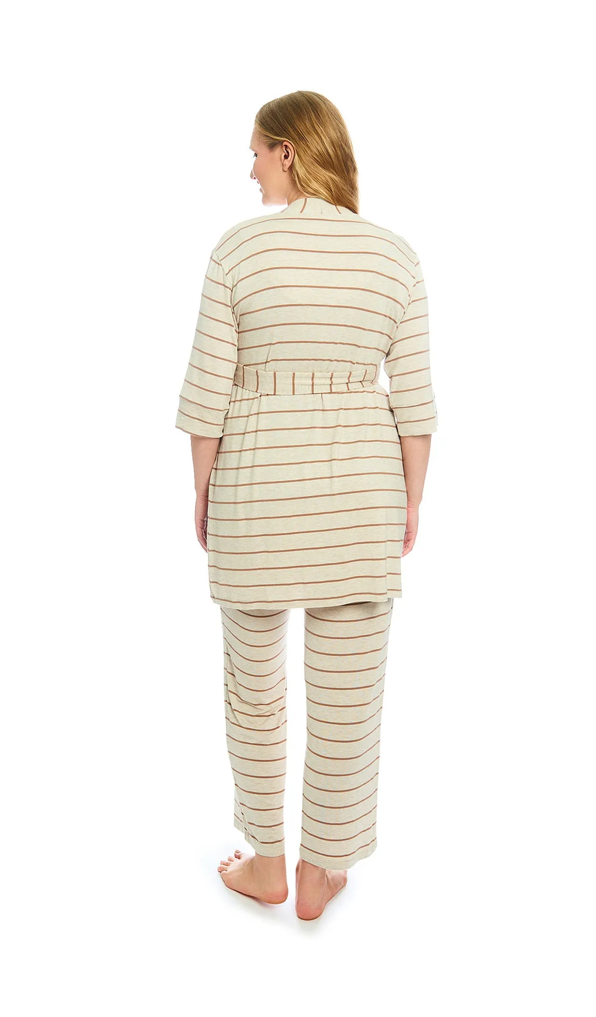Analise 3-Piece Mocha Stripe