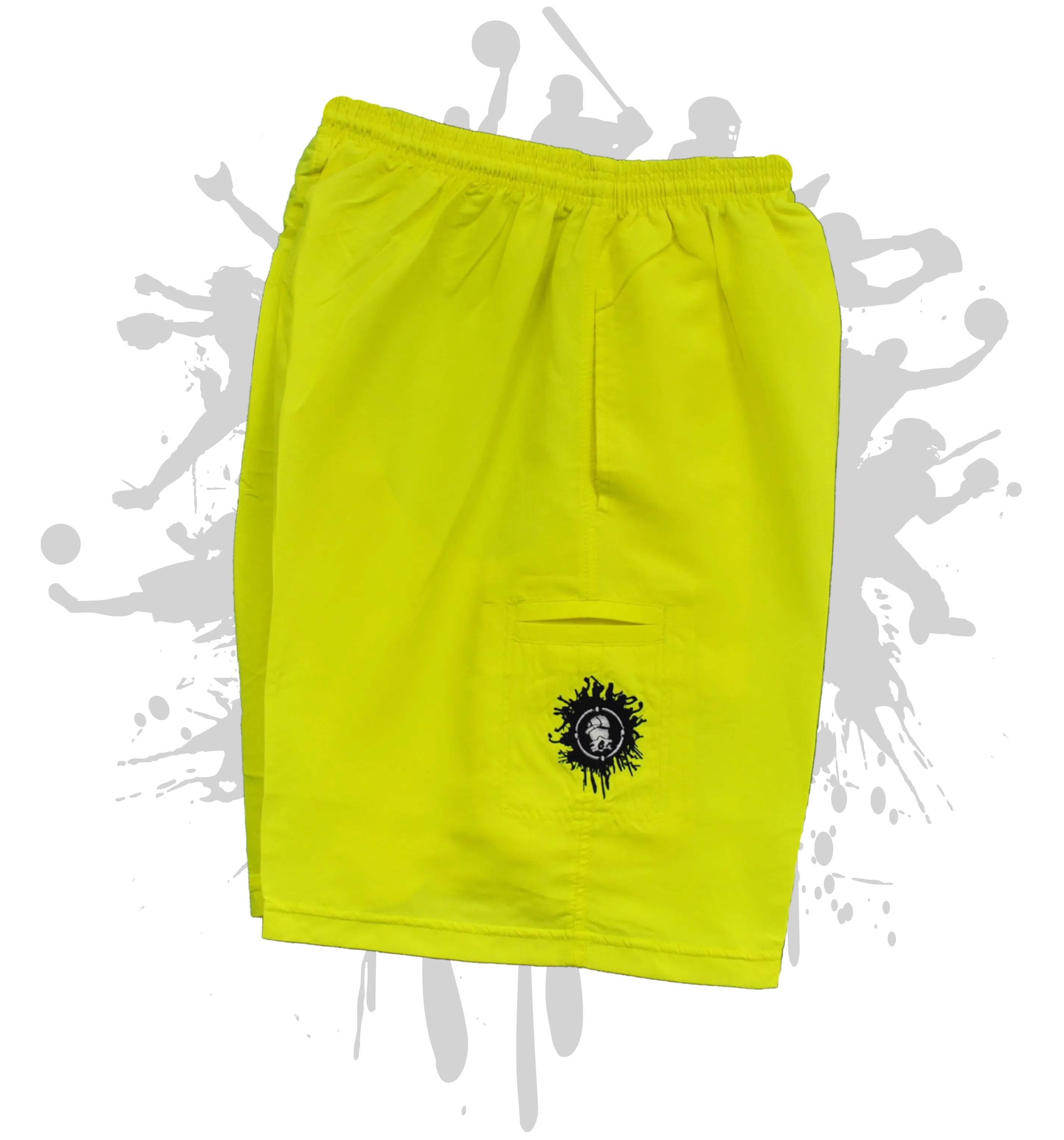 ATWL Neon Yellow Micro Shorts