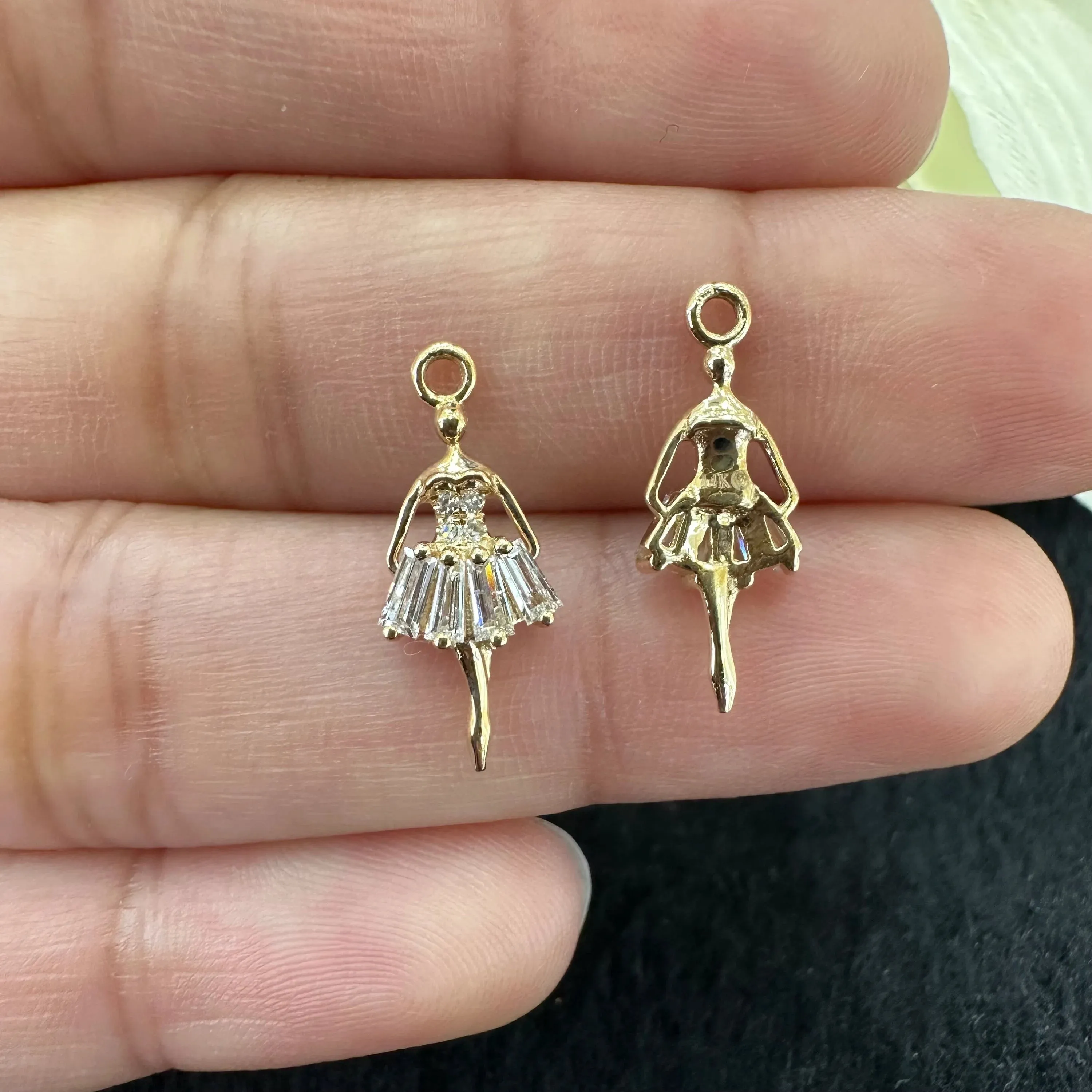 Ballerina Girl Charm