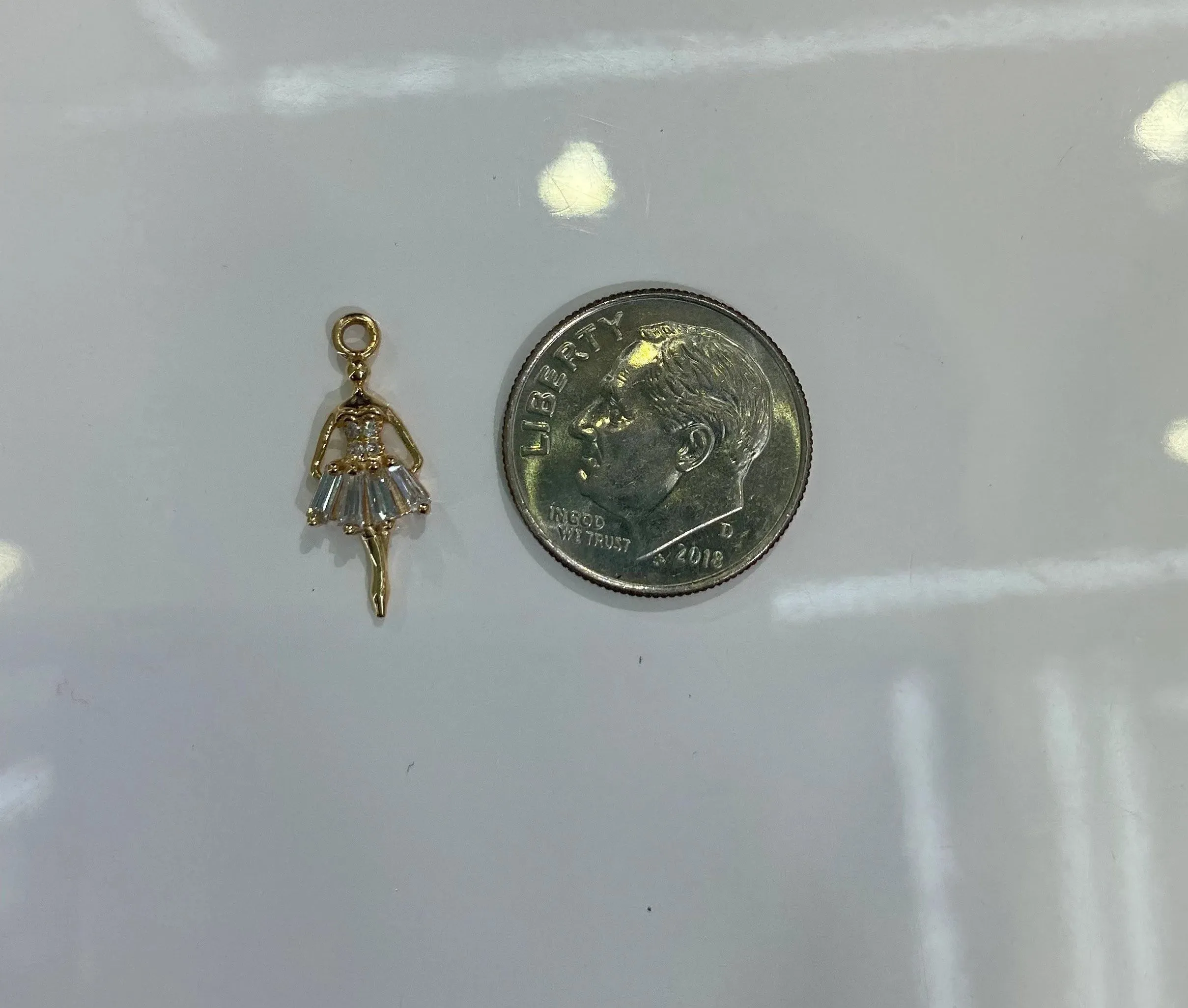 Ballerina Girl Charm