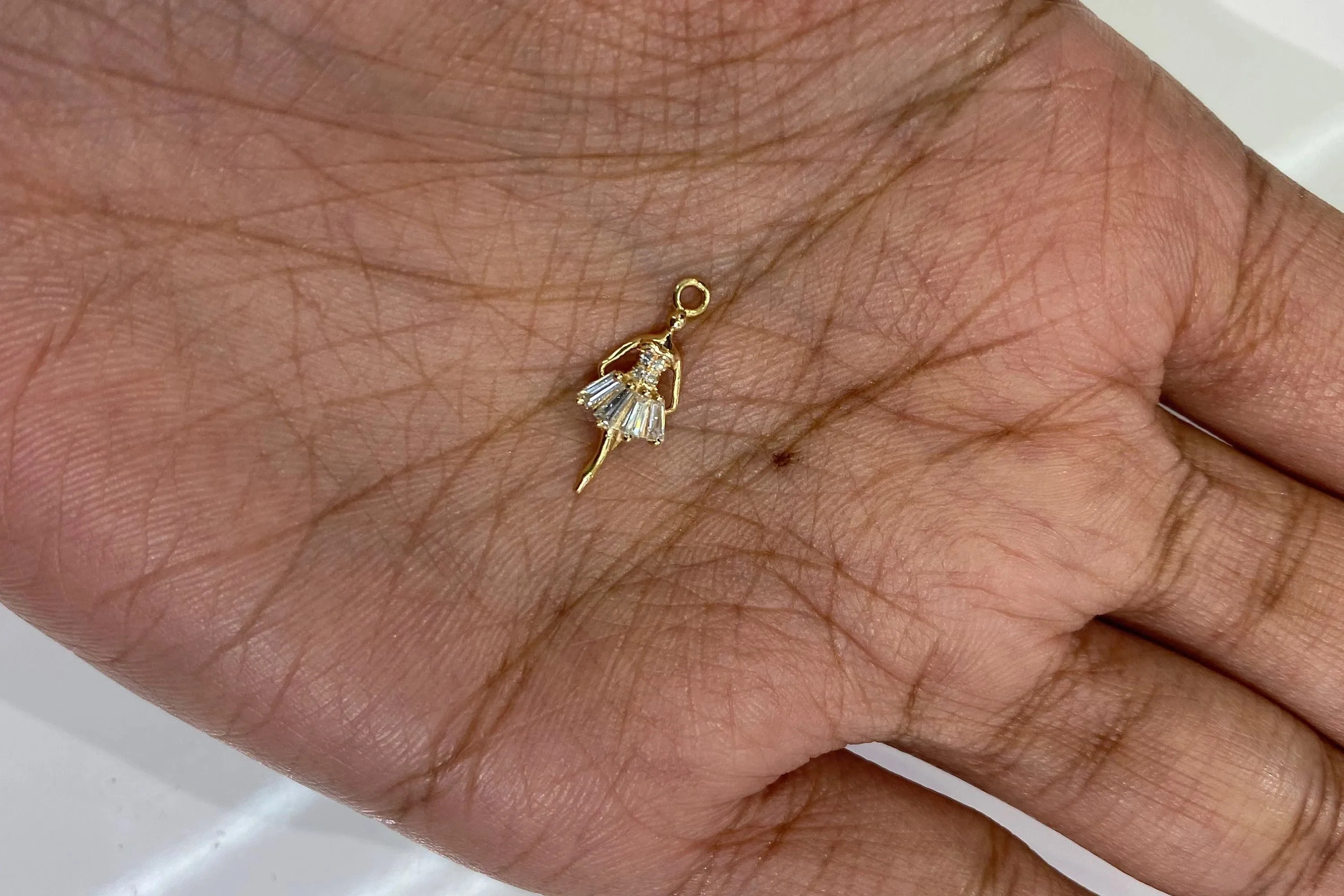 Ballerina Girl Charm