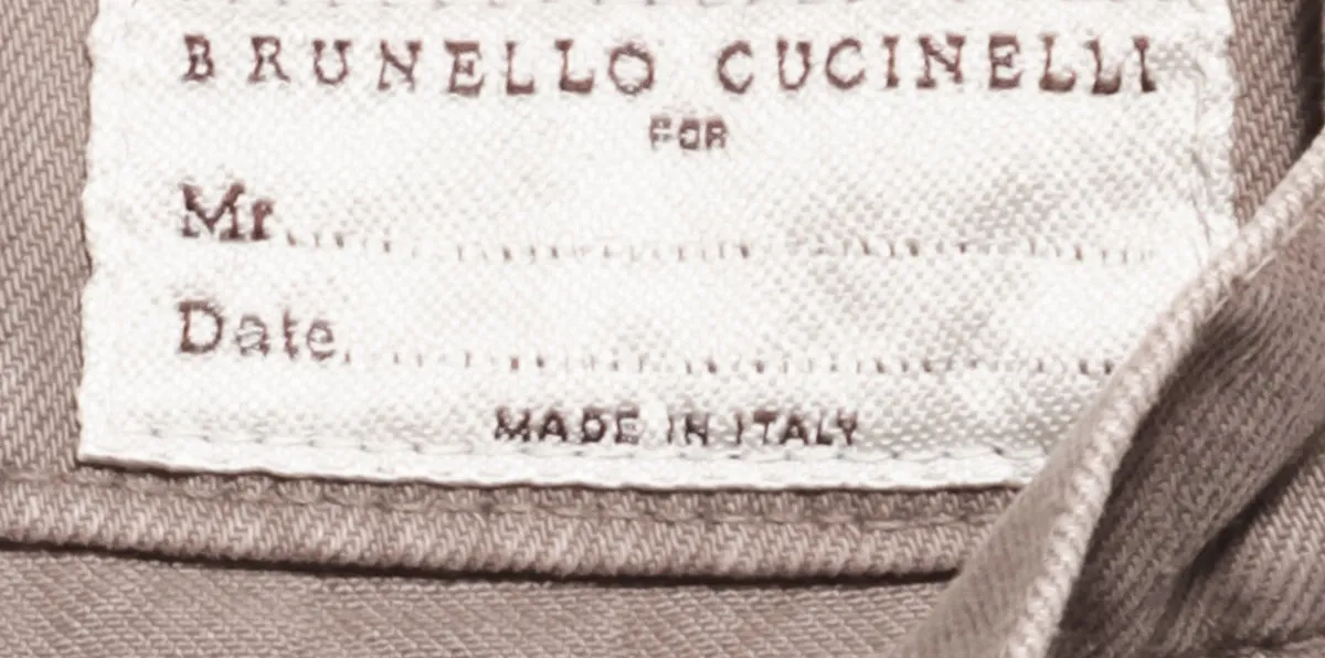 Brunello Cucinelli Beige Jeans - Slim
