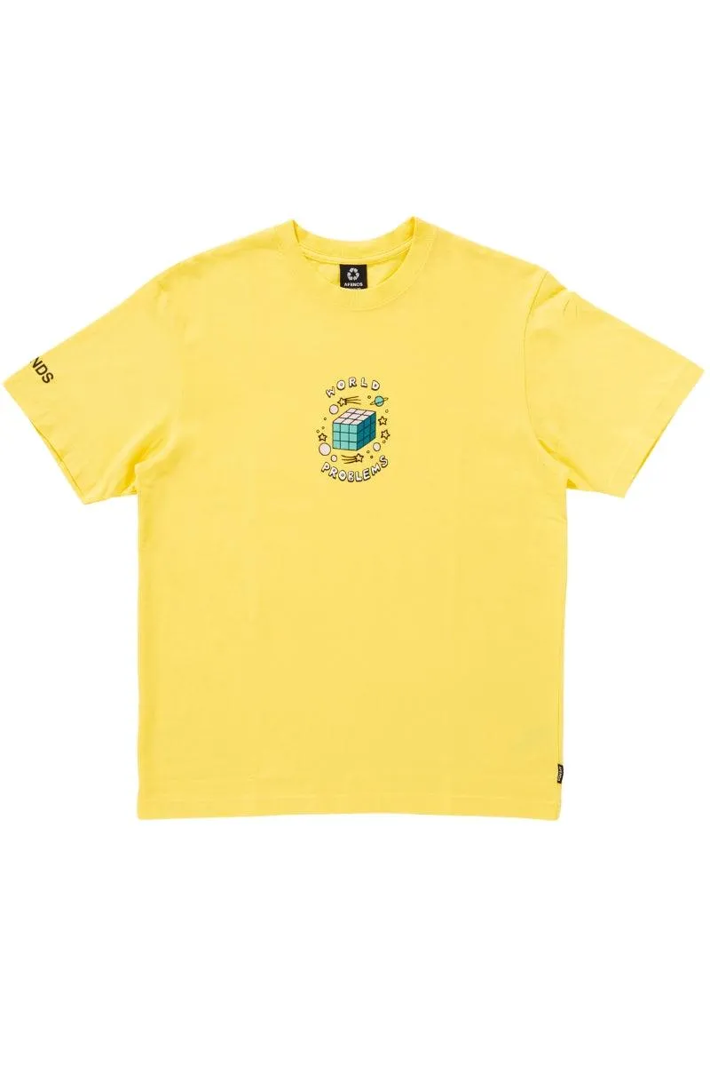 Butter World Problems Recycled Retro Fit Tee