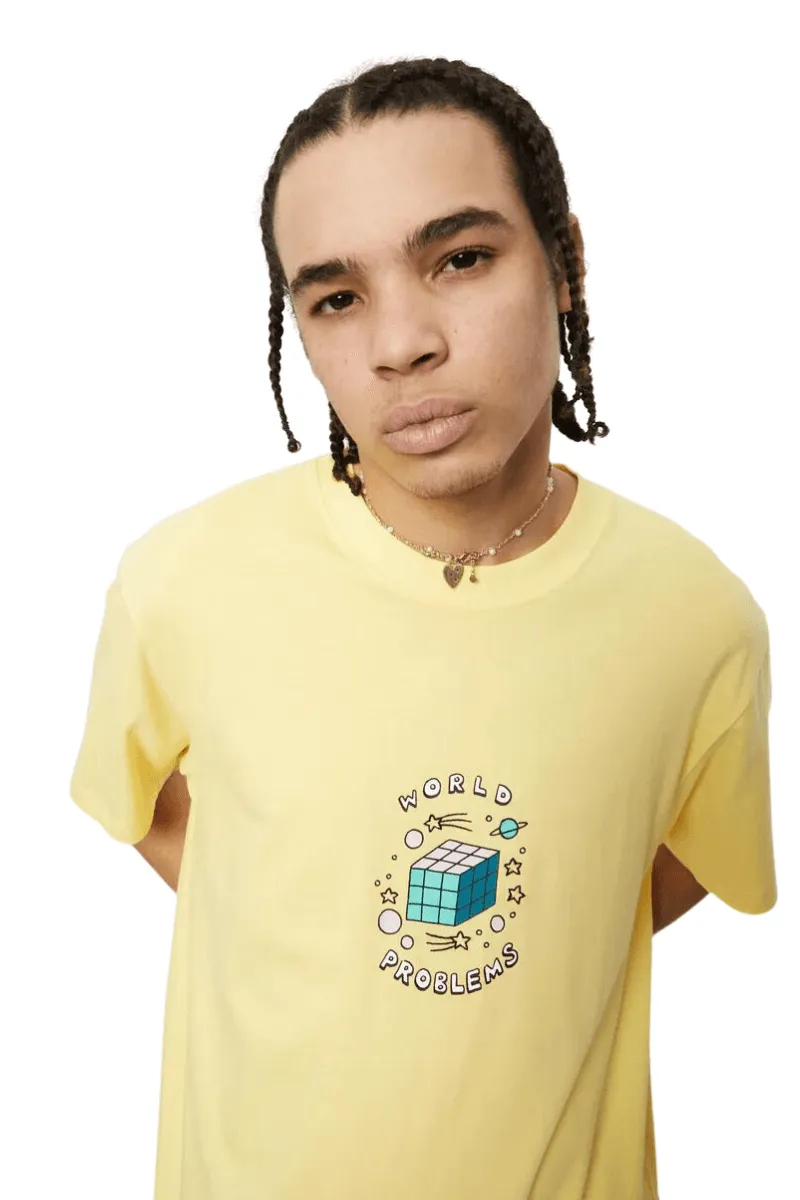 Butter World Problems Recycled Retro Fit Tee