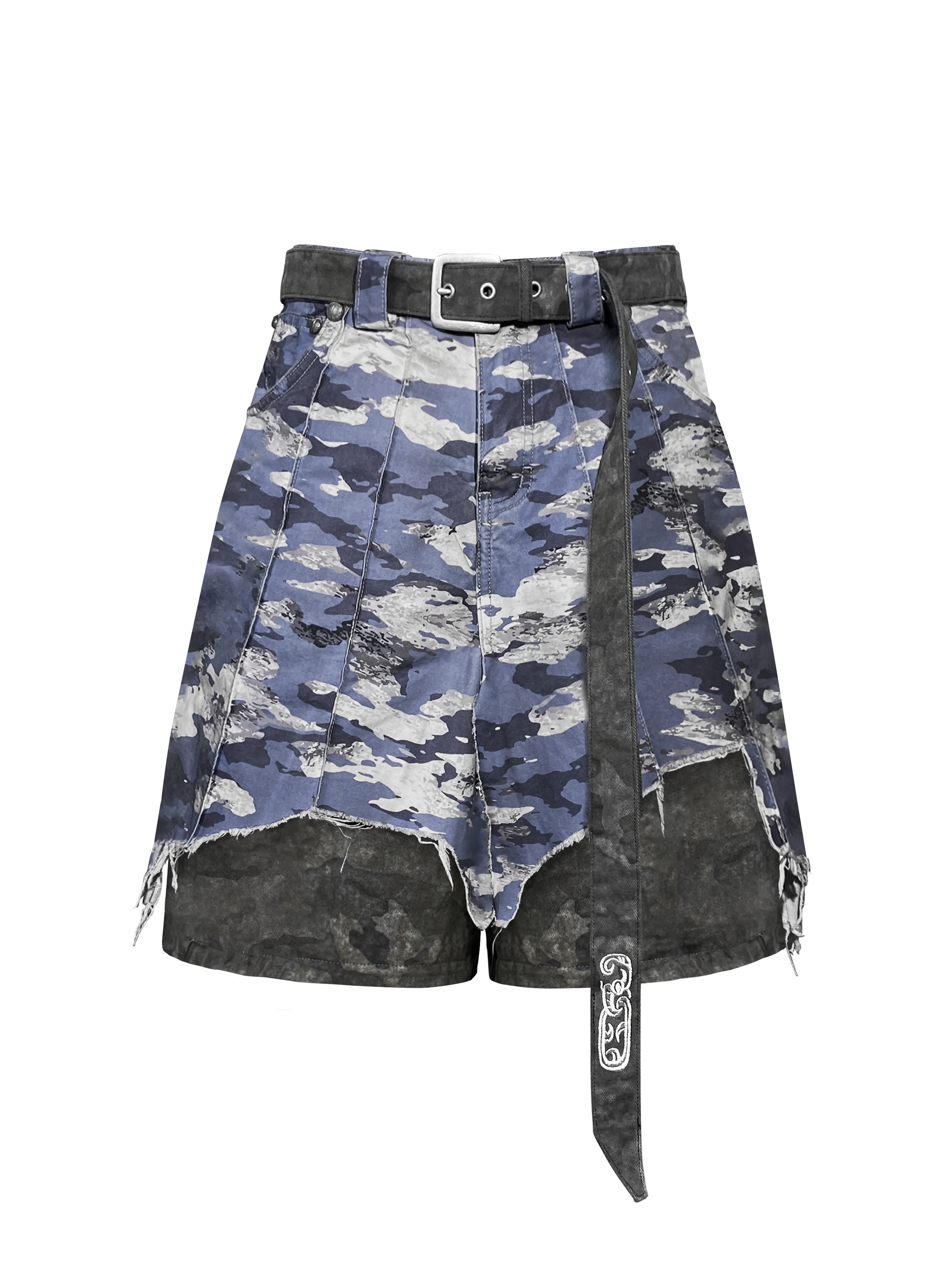 CAMOUFLAGE PANTS SHORTS