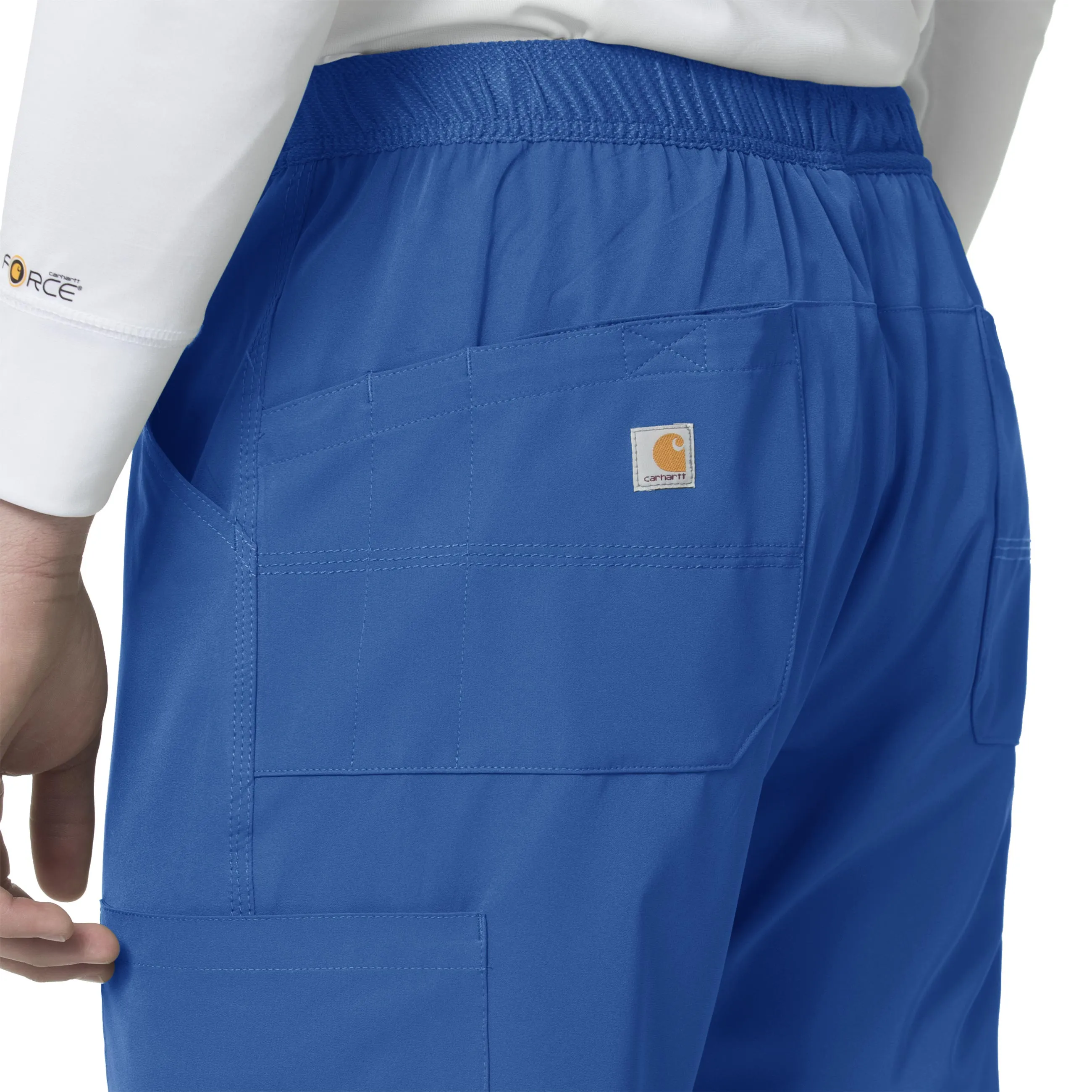 Carhartt Force Liberty Men's Athletic Cargo Scrub Pant - Royal