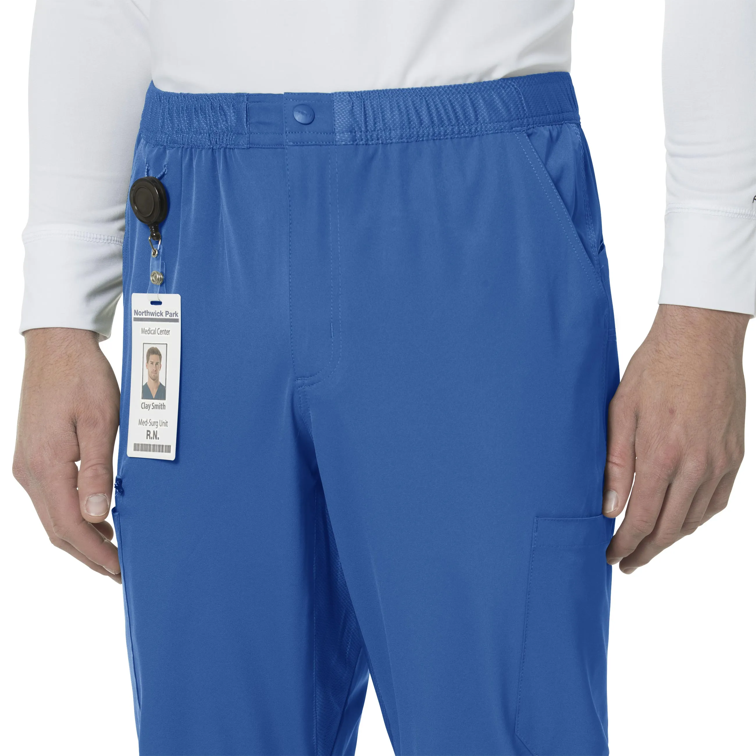 Carhartt Force Liberty Men's Athletic Cargo Scrub Pant - Royal