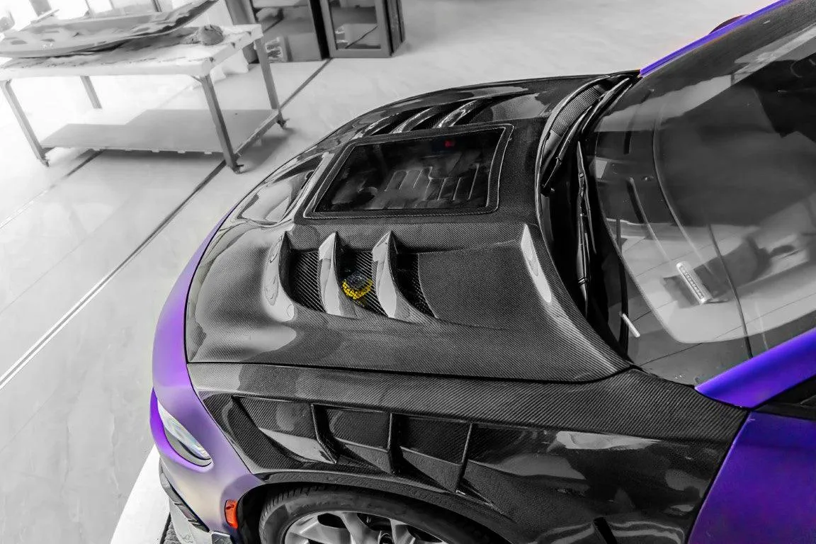 CMST Tuning Front Fenders for Dodge Charger GT R/T Daytona Scat Pack Hellcat Carbon Fiber / FRP