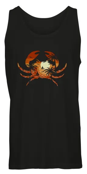 Colorful Beach Crab  Tank T-Shirts