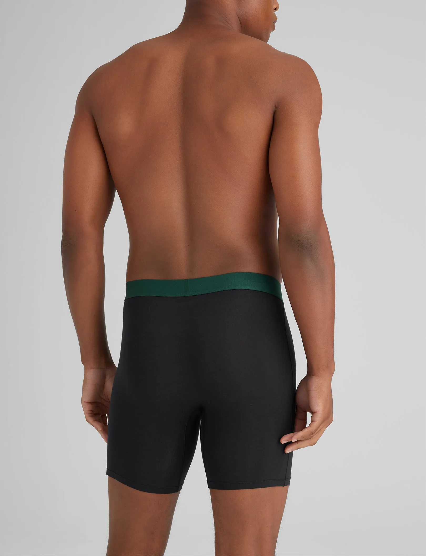Cool Cotton Mid-Length Boxer Brief 6"