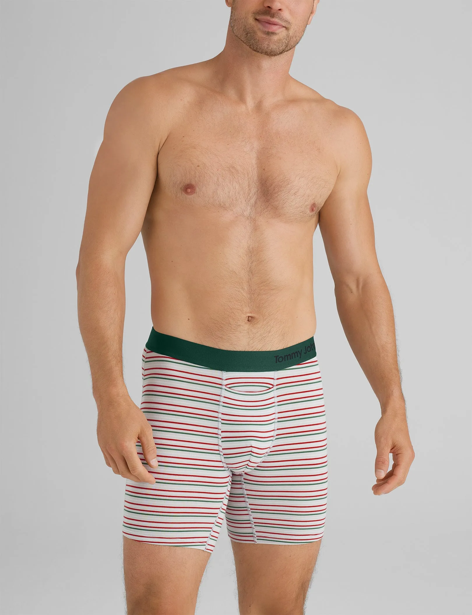 Cool Cotton Mid-Length Boxer Brief 6"
