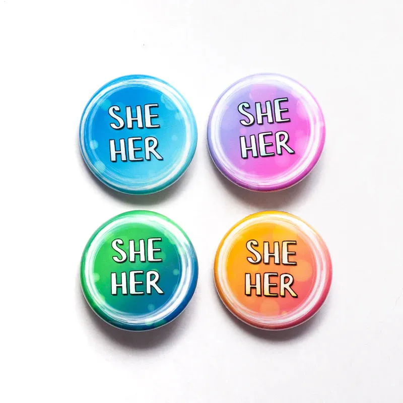 Crafty Queer Studio Buttons