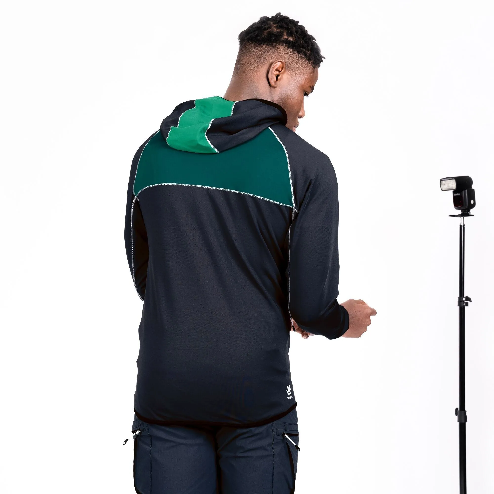 Dare2B Mens Ratified II Stretch Midlayer -JELLY