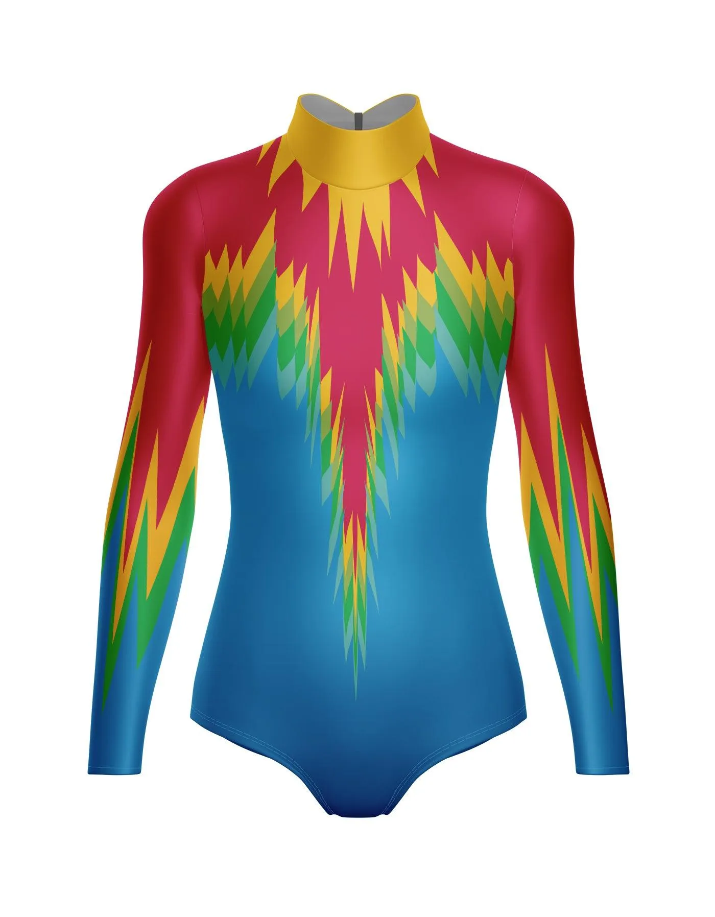 Dark Side Leotard - Parrot