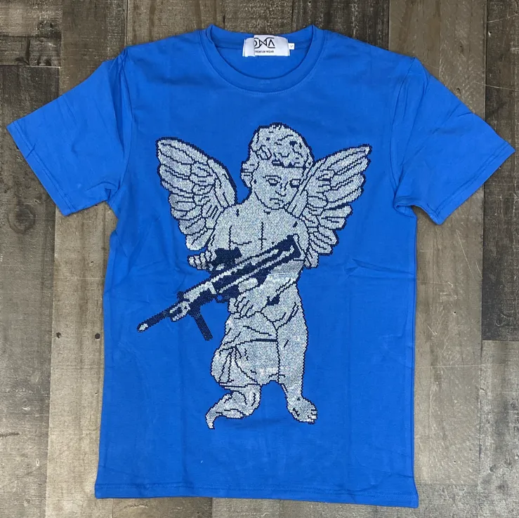 Dna Premium Wear- studded trap angel ss tee