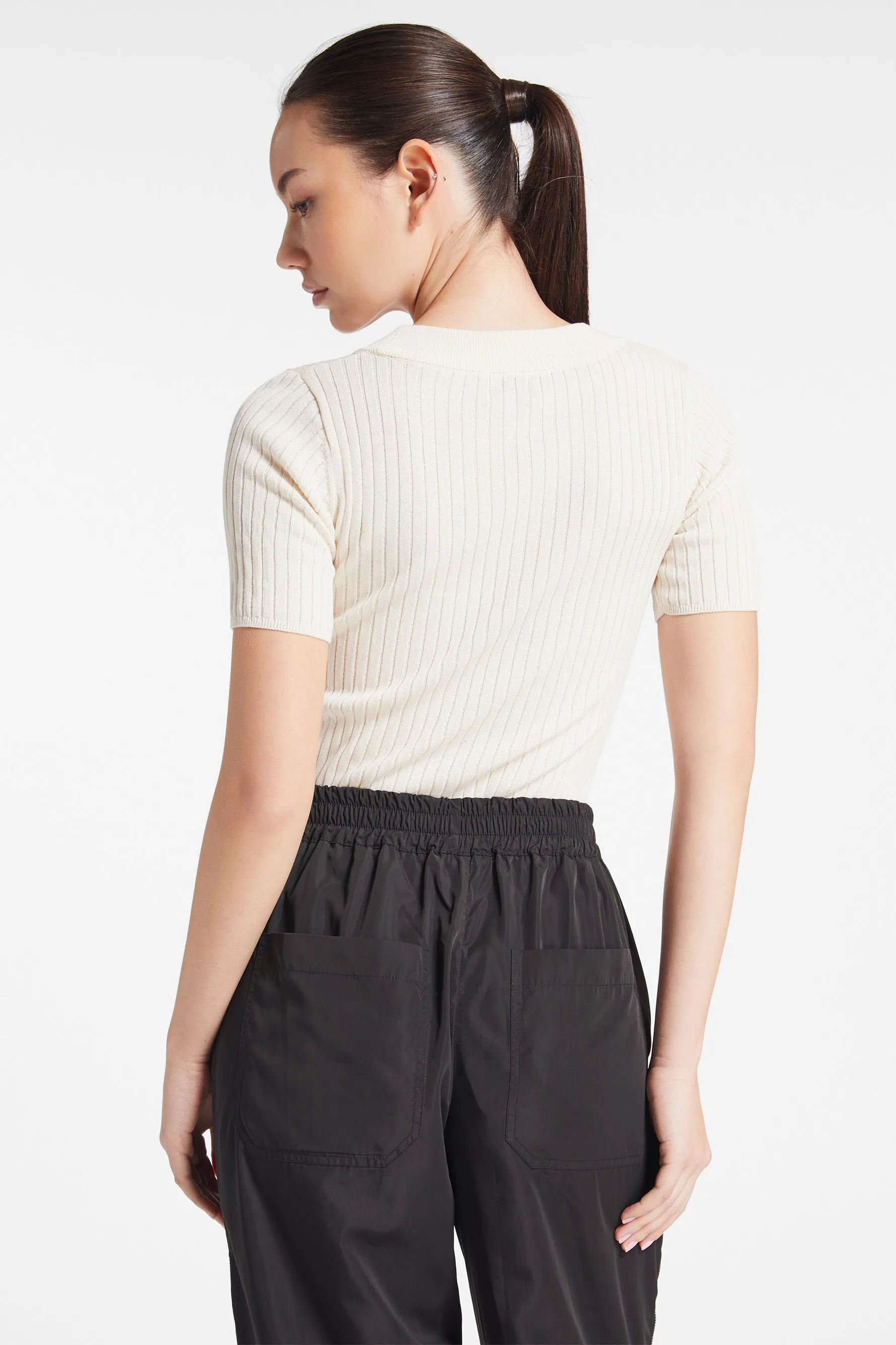 Doofy Knit Blouse - Off White