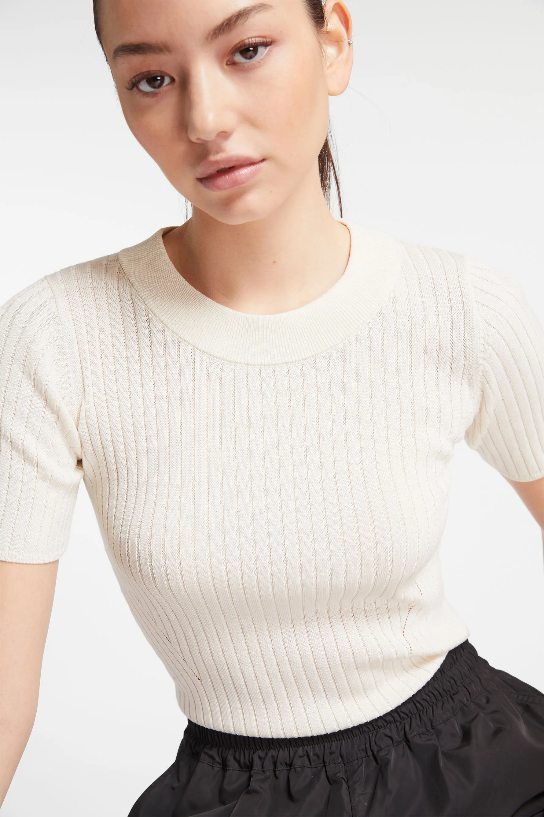 Doofy Knit Blouse - Off White