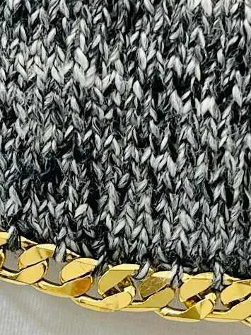 DVF Chain Trim Jumper. Size S