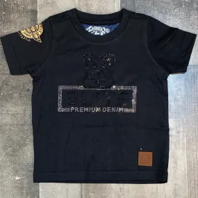 Elite- angry kids tee (black)