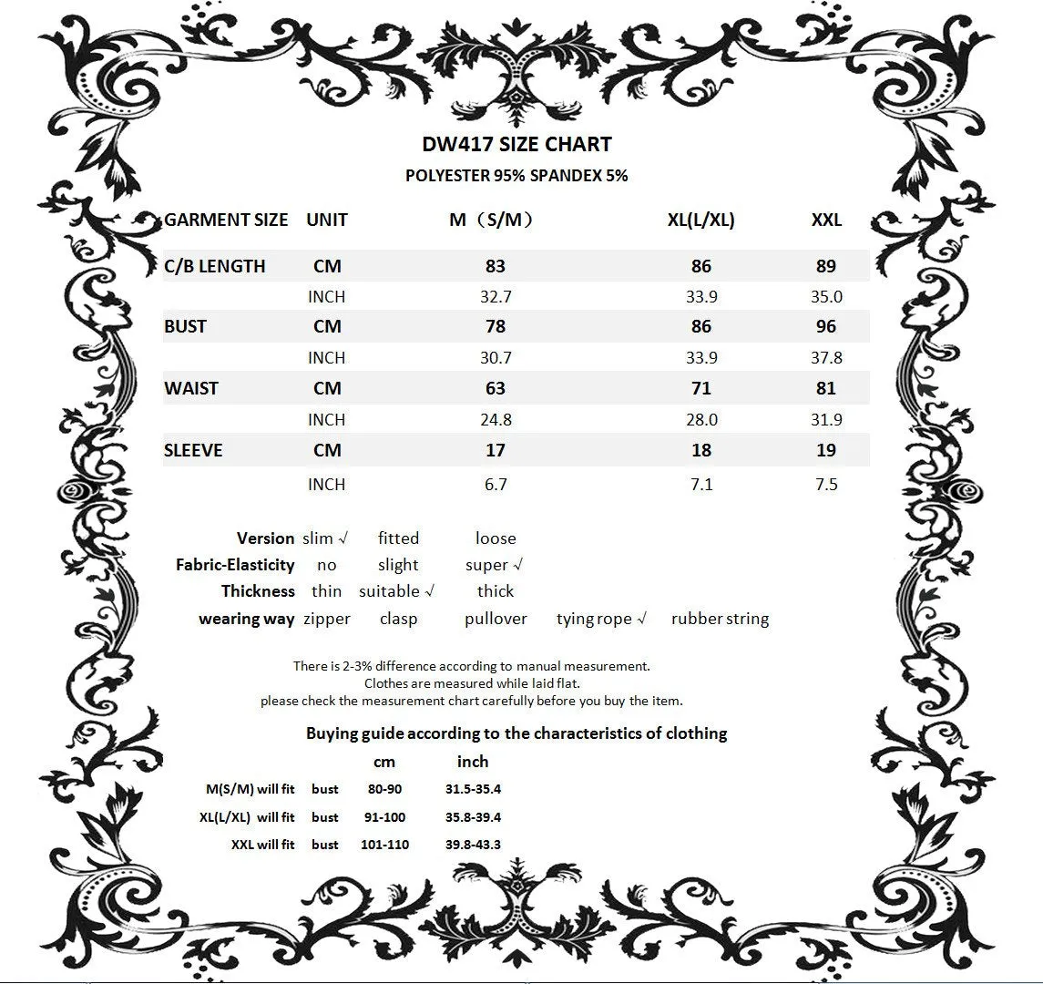 Gothic daliy mesh short sleeves halter dress DW417