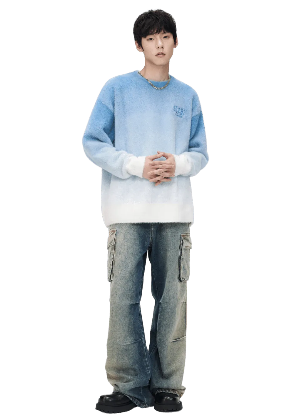 Gradient Knitted Sweater