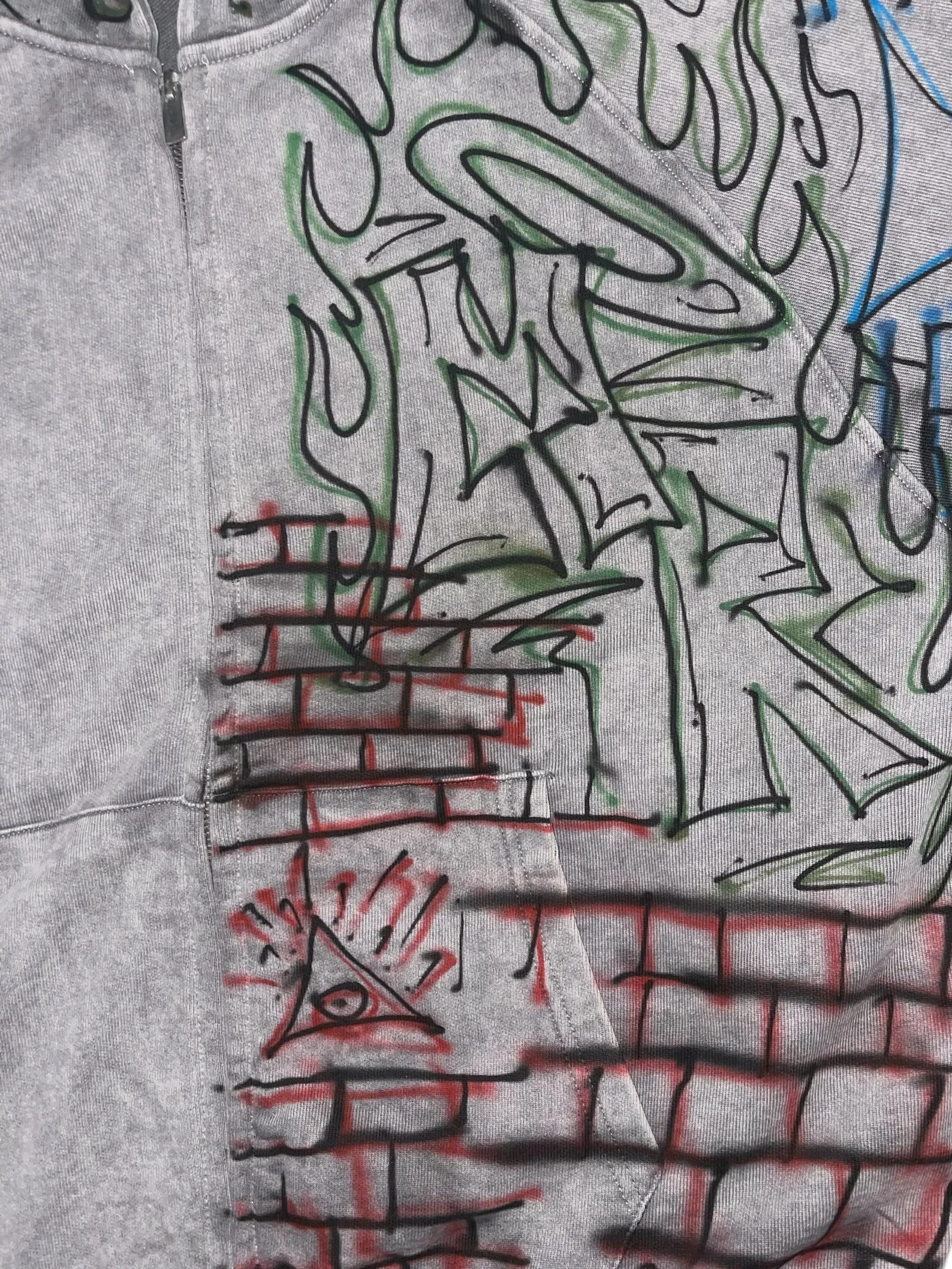 graffiti hoodie 1/1