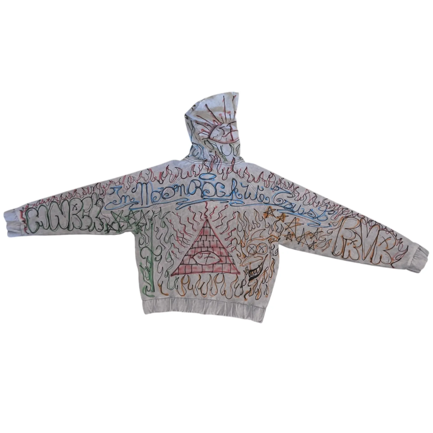 graffiti hoodie 1/1