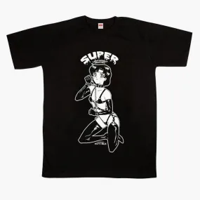 HVY BLK Sailor Mercury Horny Cat T-Shirt Hot Animecore