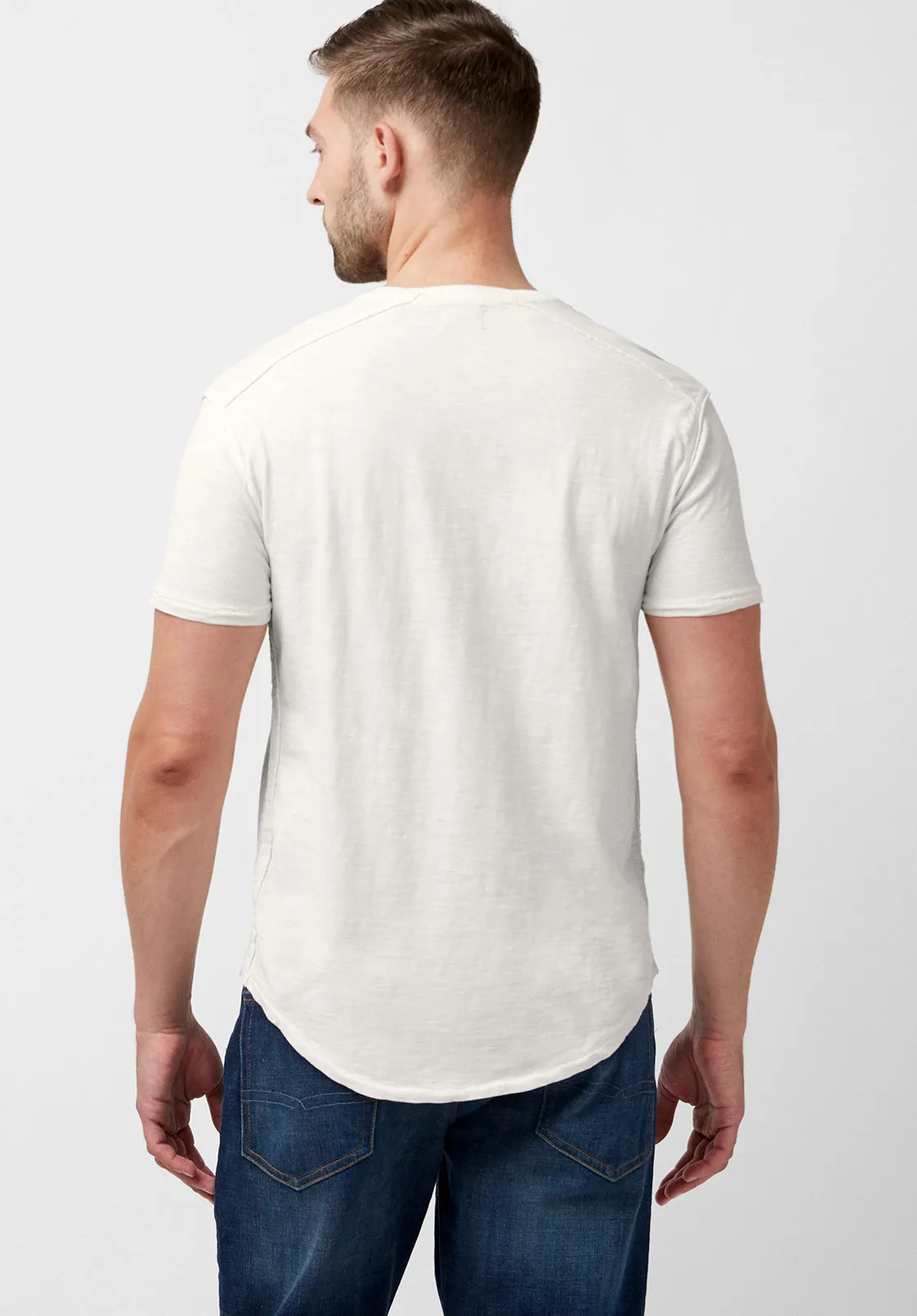 Kamiz Acid Wash Pocket T-Shirt - BM23839