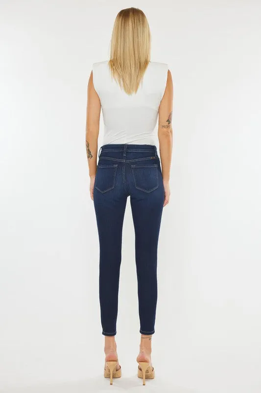 KanCan - Teegan High Rise Cropped Skinny Jeans