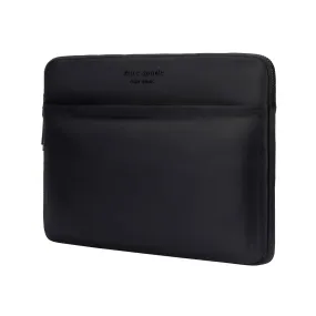 Kate Spade New York Universal Black Nylon Puffer Laptop Sleeve for M1 MacBook Pro