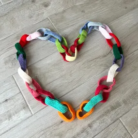 Knitted ‘Paper’ Chain 2