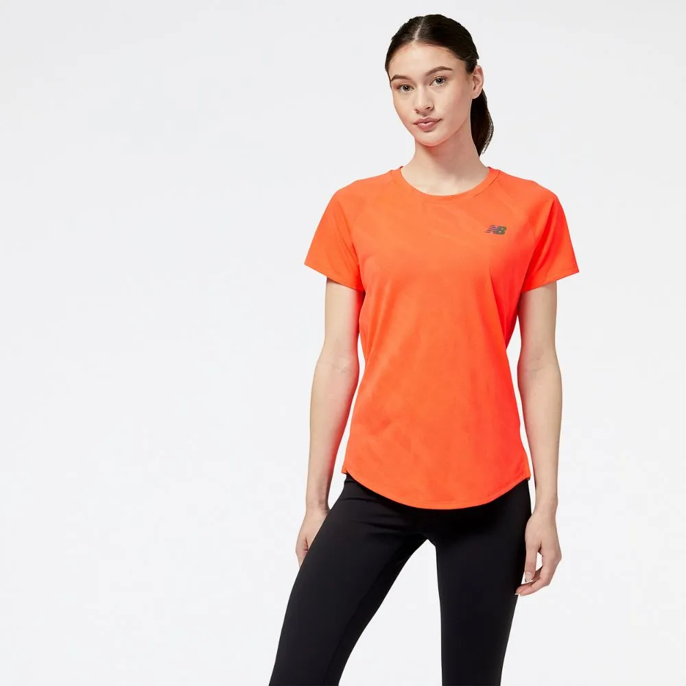 New Balance Women's Q Speed Jacquard ICEx Short Sleeve
