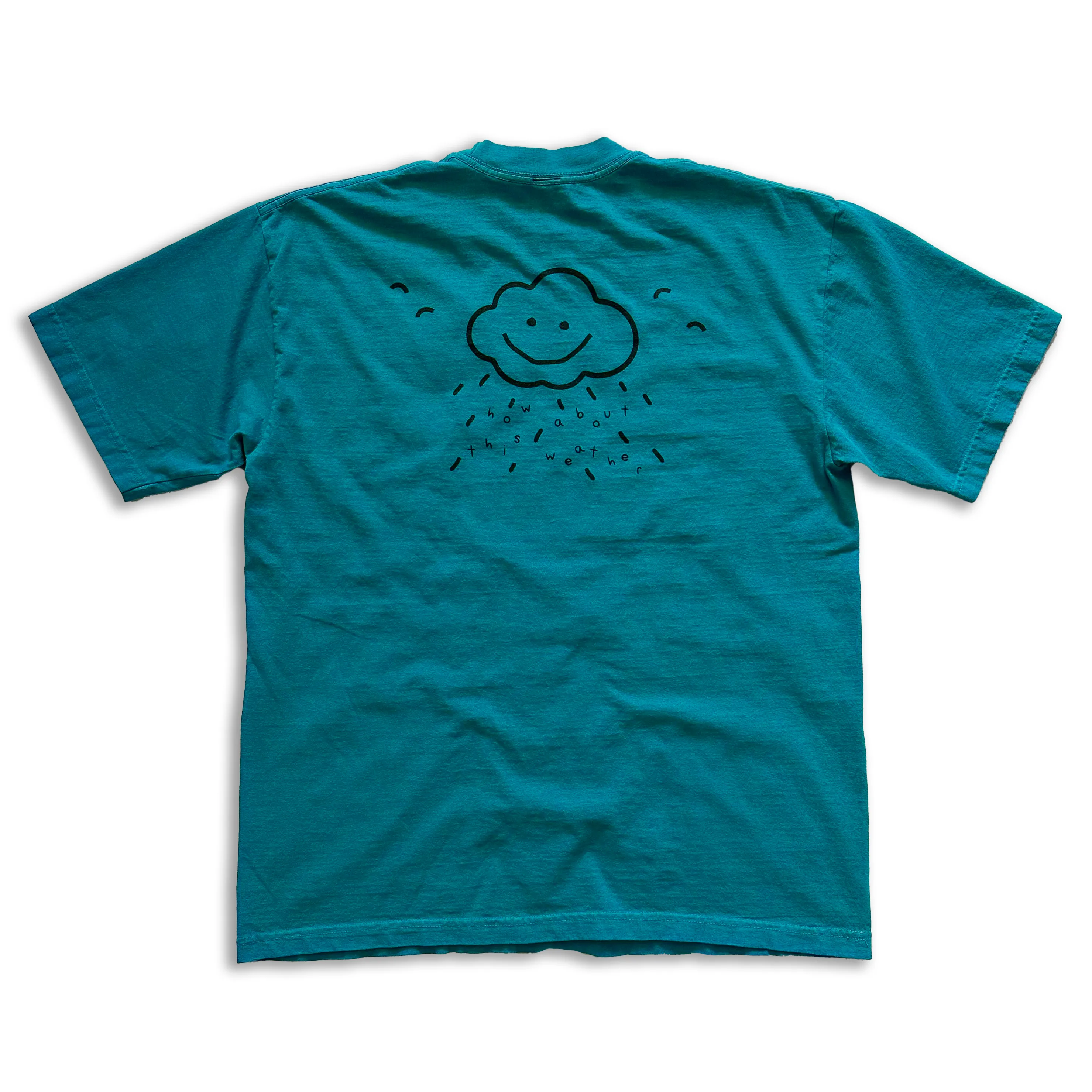 nice day tee - dark teal