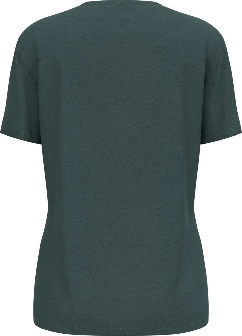 Odlo Women&#x27;s Ascent Sun Sea Mountains T-Shirt Dark Slate Melange | Buy Odlo Women&#x27;s Ascent Sun Sea Mountains T-Shirt Dark Slate Melange here | Outnorth