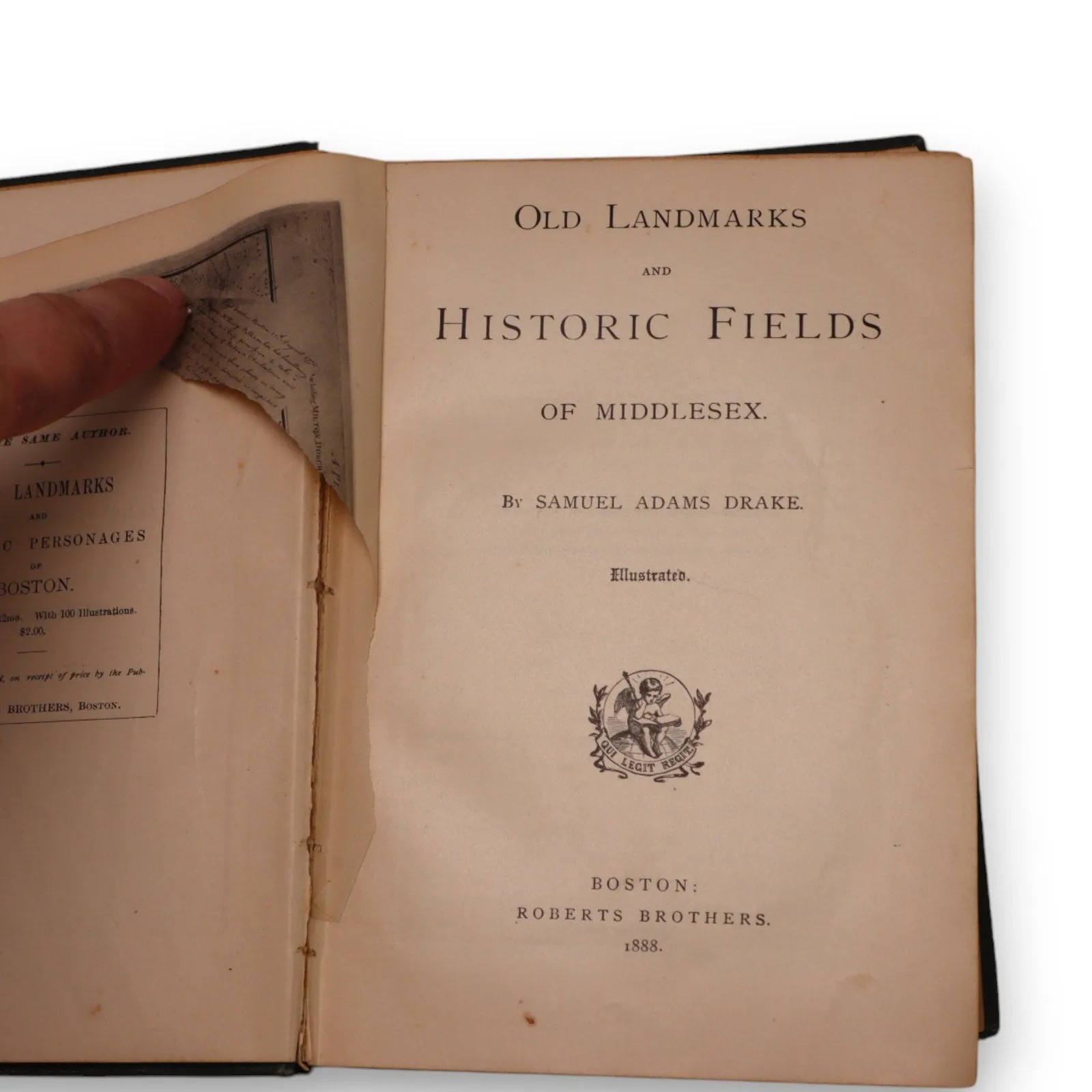 Old Landmarks and Historic Fields of Middlesex S.A. Drake Roberts Bros 1888