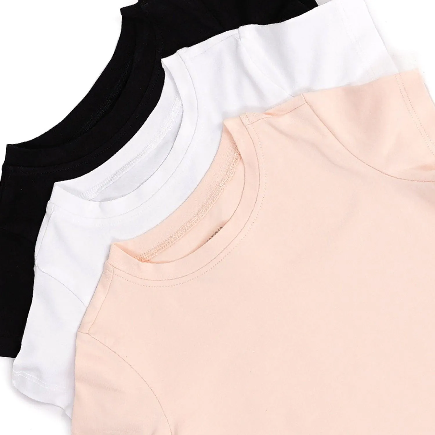 Pack of 3 Girly Short Sleeves Top