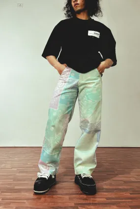 Paisley Blue Denim