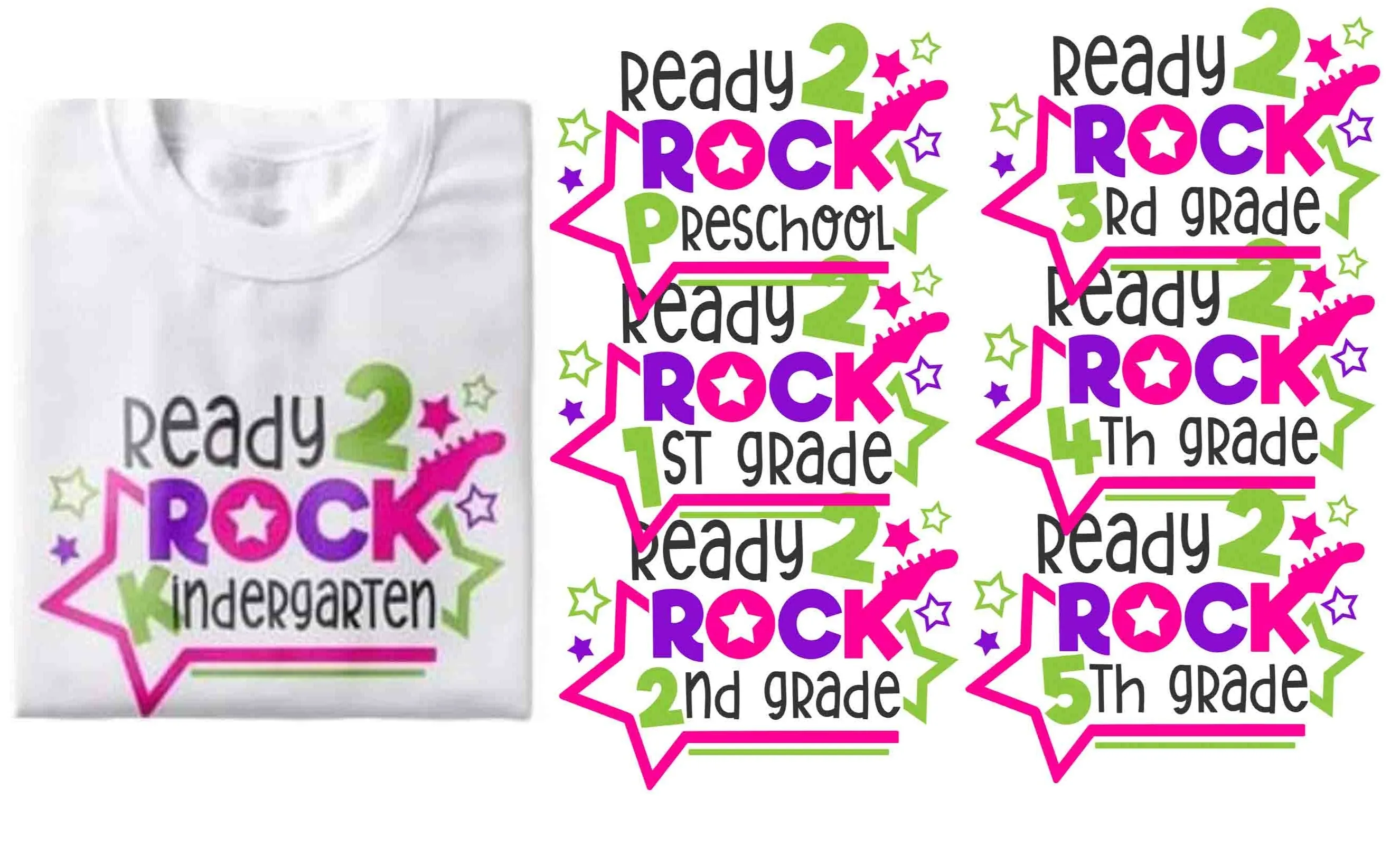 Ready To Rock Back To School Tee