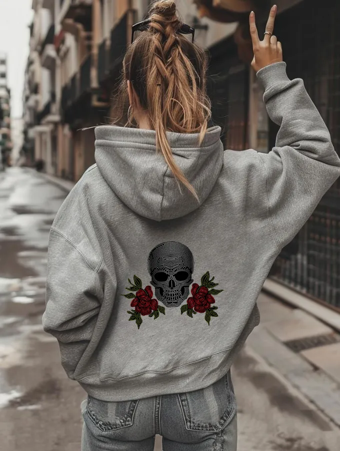 REBEL RELIC HOODIE - GREY