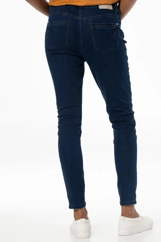 Rf01 Mid-Rise Skinny Jeans _ 140822 _ Dark Wash