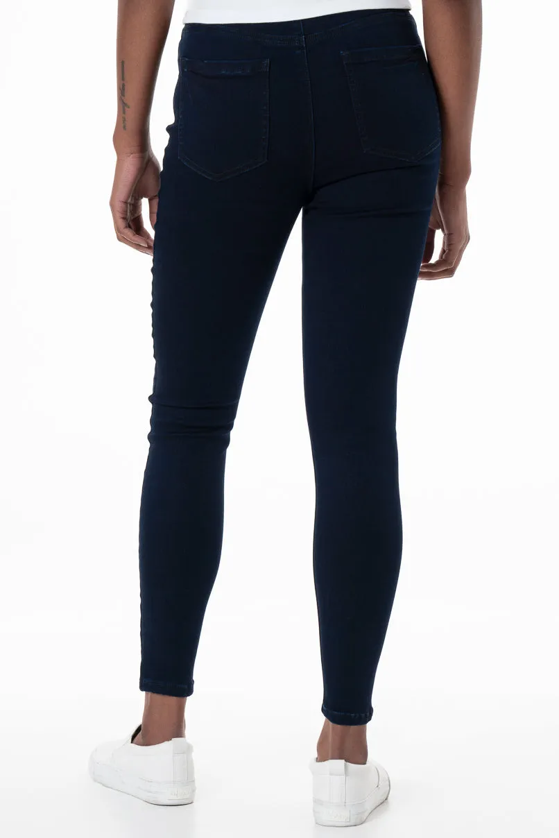 Rf09 Hi-Waisted Skinny Jeans _ 148251 _ Dark Wash